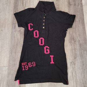 Coogi shirt women's polo size large @C1